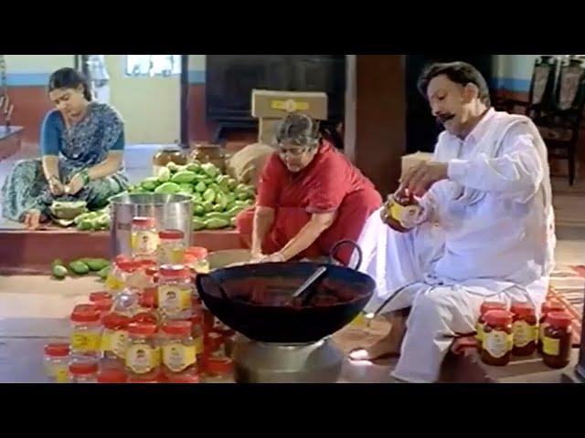 Yajamana Movie | Vishnuvardhan and his Family start pickle Business