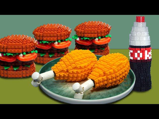 LEGO FOOD Compilation | Best of Lego in Real Life #8 | Stop Motion Cooking & ASMR