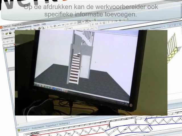 Staircon Trappensoftware: De onmisbare tool voor elke trappenmaker