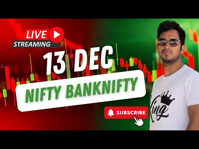 NIFTY EXPIRY || 13 DEC || LIVE ANALYSIS