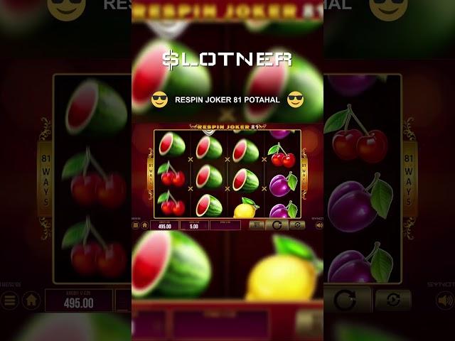  RESPIN JOKER 81 POTAHAL  #respinjoker81 #slotner #automaty #synot #kasino #slot #shorts