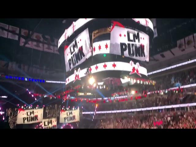 CM Punk Live Return Entrance - AEW Rampage: The First Dance @ United Center