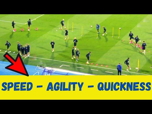 Speed - Agility - Quickness Training Soccer (SAQ)