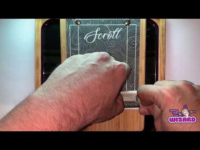 How to roll a blunt using a Scrolling Mat. (Wizard Scrolls Edition)