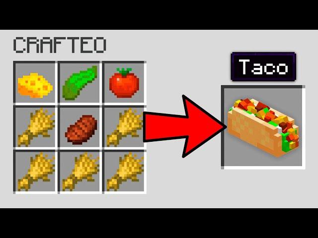 COMIDAS ILEGALES en MINECRAFT