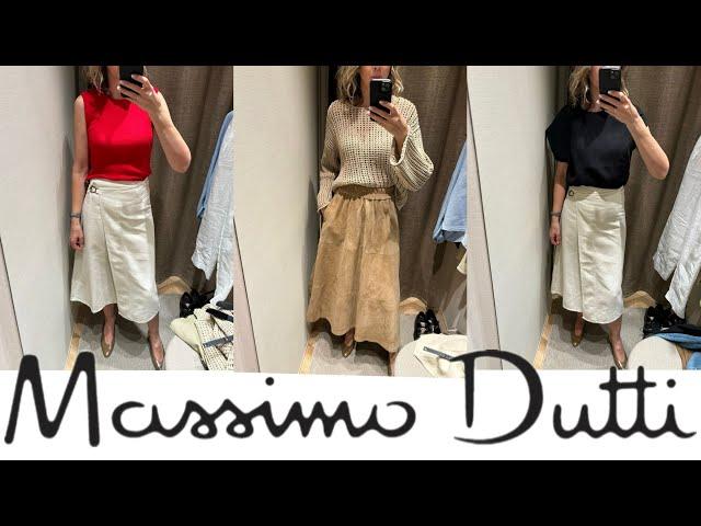 MASSIMO DUTTI New Collection 2024 Try on haul