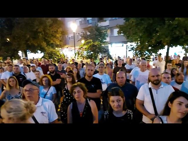 Protest u Pirotu protiv rudarenja litijuma, 23.08.2024.