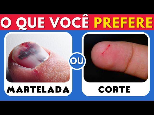 O Que Você Prefere!?  PREPARADO?! - 30 Escolhas Bem DIFÍCEIS!