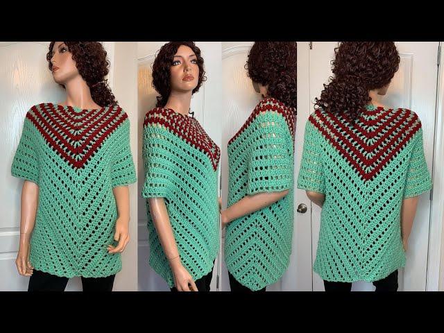 How to Crochet a Blouse Pattern #1059│by ThePatternFamily