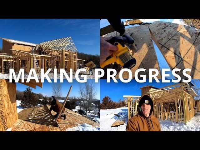 Getting Closer to AN ENCLOSED HOUSE | BIG HOUSE BUILD