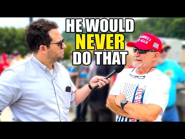 Comedian Fact-Checks MAGA Idiot to His Face, Watch His Reaction