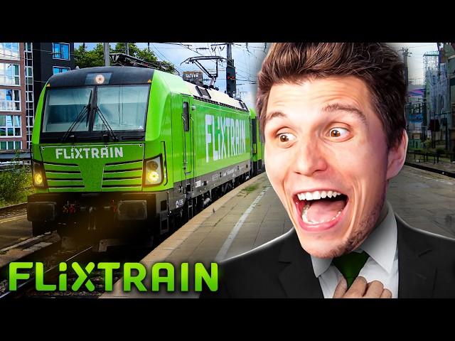 Flixtrain ENTGLEIST bei 200km/h