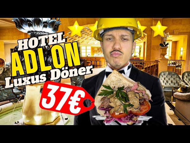 Lohnt sich der 37€ Döner im 5 Sterne ⭐️Adlon Hotel? | Jebote Marko