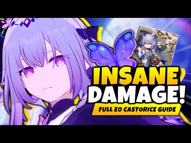 TOP TIER DPS! BEST E0 CASTORICE Guide & Build [Best Relics, Light Cones & Teams] - Star Rail