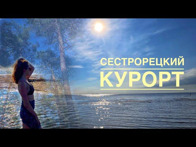 Сестрорецкий курорт. Пляж. Отдых летом в Ленобласти.