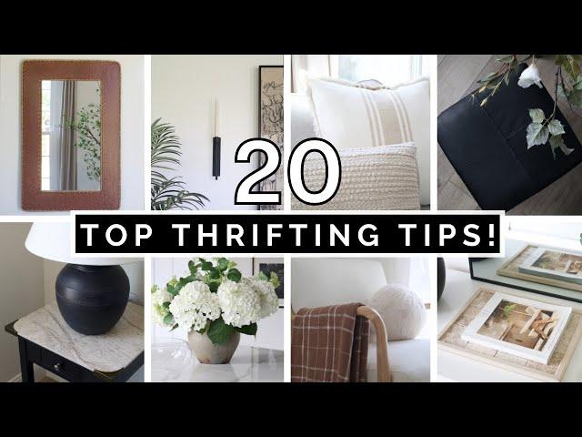 HOW TO THRIFT LIKE A PRO (*actually useful* thrifting tips)