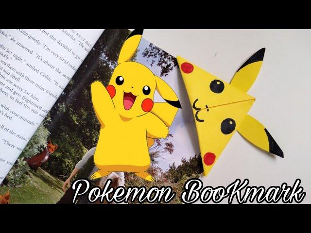 Cute Pikachu Book Mark Making |Easy Handcrafting |Sister's Arts And Crafts