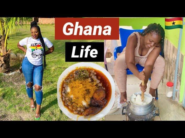 Ghana Life Vlog 2022 | A Typical Week in Ghana - Cooking and Eating Traditional Ghana Food in Africa