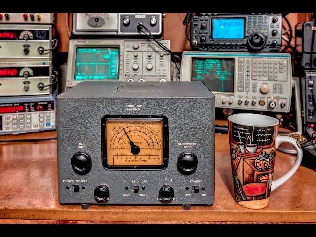 Echophone EC-1 Tube Radio Restoration with Alignment Procedure