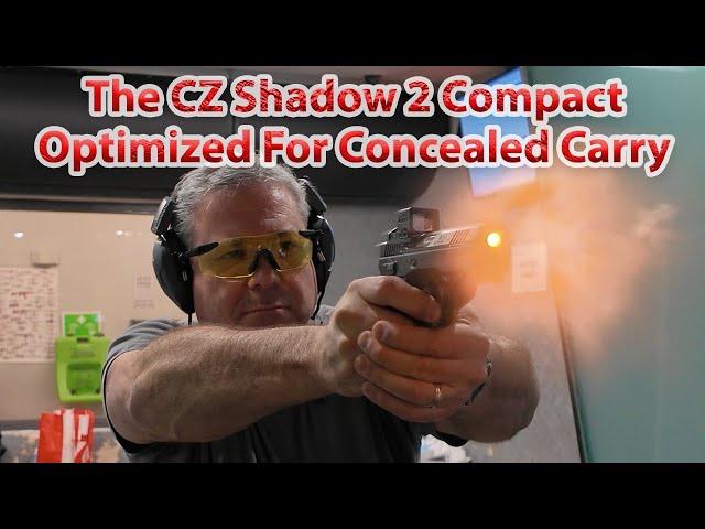 The CZ Shadow 2 Compact Optimzed For Concealed Carry With A Holosun EPS Carry MRS Optic & Holsters