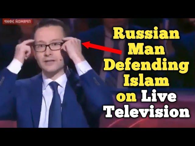 Russian Man Does an Amazing Job Defending Islam on Live TV