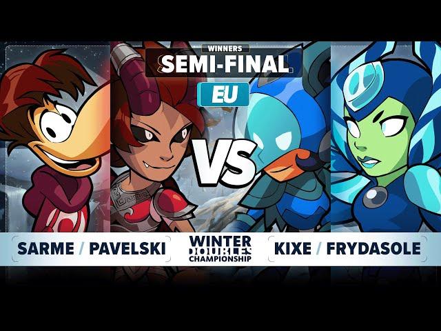 Sarme & Pavelski vs KiXe & FryDasOle - Winners Semi-Final - Winter Championship 2024 - EU 2v2