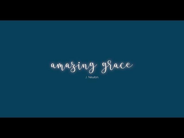 AMAZING GRACE - J. Newton - Stefano Cattini Art&Spettacolo