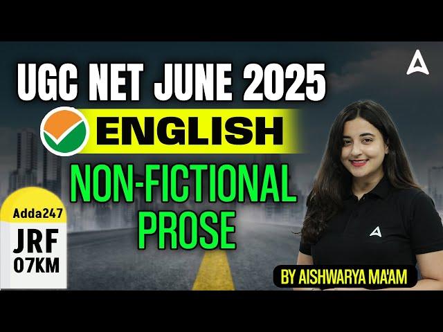 UGC NET English Literature Unit 4 | Non-Fictional Prose By Aishwarya Ma'am