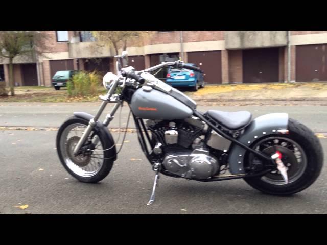 vg hardtail frame harley bobber iwan 2