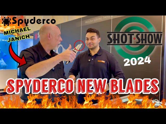 NEW SPYDERCO KNIVES SHOT SHOW 2024 + How To Pick An EDC Knife For Self Defense with Michael Janich