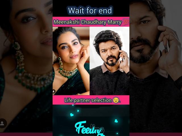 Meenakshi Chaudhary beautiful actress Marry me #actress #trending #vijay #love #shorts #song #viral