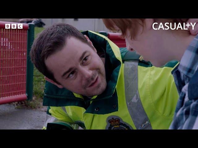 Pretending To Be A Paramedic! | Danny Dyer | Casualty