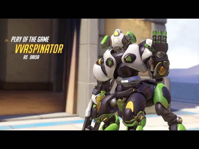 Overwatch Orisa Play of the Game #6