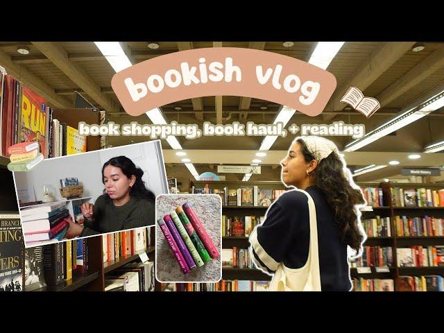 all things books! | reading vlog 