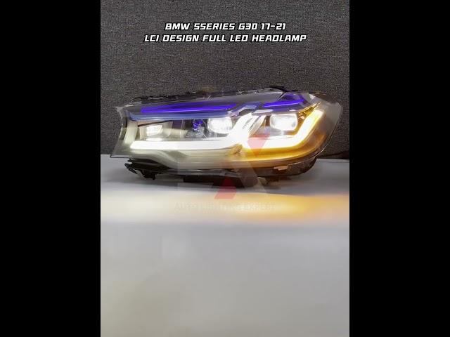 BMW 5SERIES G30 17-21 | LCI DESIGN FULL LED HEADLAMP - NO NEED TO CHANGE BUMPER