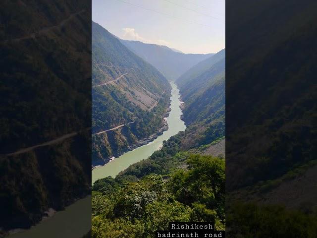 Rishikesh Badrinath Highway || Badrinath Road #shorts