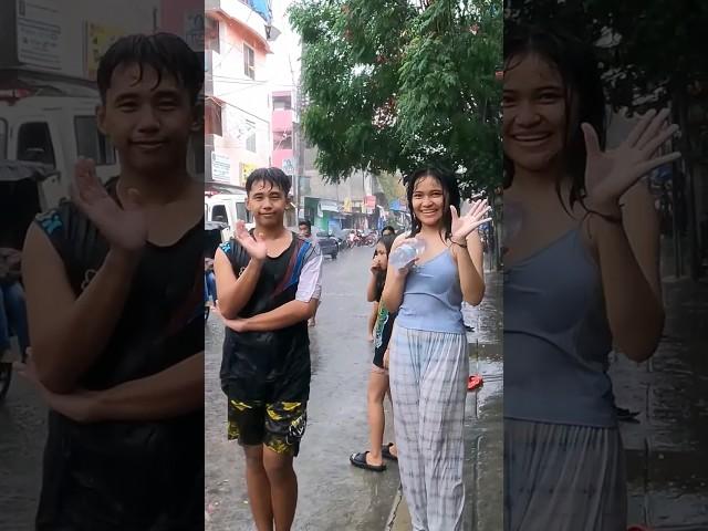 A GOOD WET WALKING TOUR on Super Heavy Rain in North Fairview Philippines #4k  #metromanilawalk