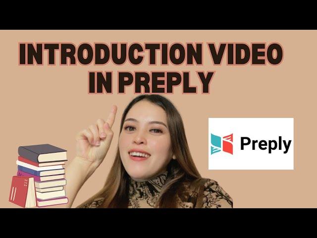 INTRODUCTION VIDEO IN PREPLY| Teacher Mary|