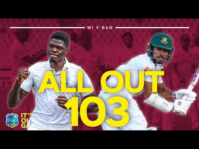 Six Ducks ! | All Out For 103 IN FULL | West Indies v Bangladesh 2022