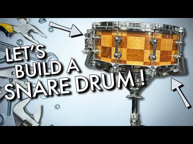 Building my first Stave Snare Drum!