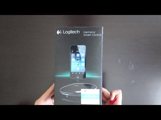 Logitech Harmony Smart Control and Hub Unboxing and basic setup with Voice