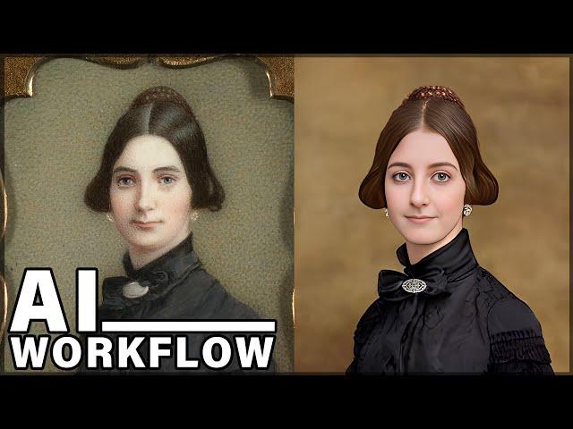 Paintings Into Photographs | My A.I Workflow