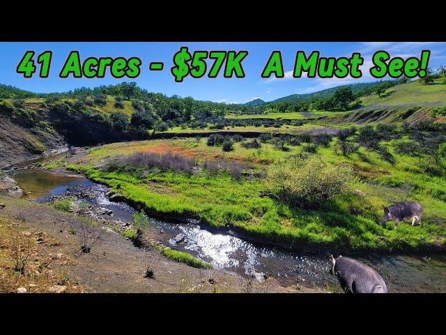 Acreage For Sale In California - Affordable Cheap Land, Owner Carry, 41 Acres Ono, CA