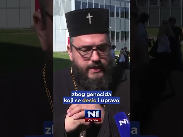 "Dolazim da u ime vjernika Crnogorske pravoslavne crkve, u ime Crnogoraca izrazimo žalost..."