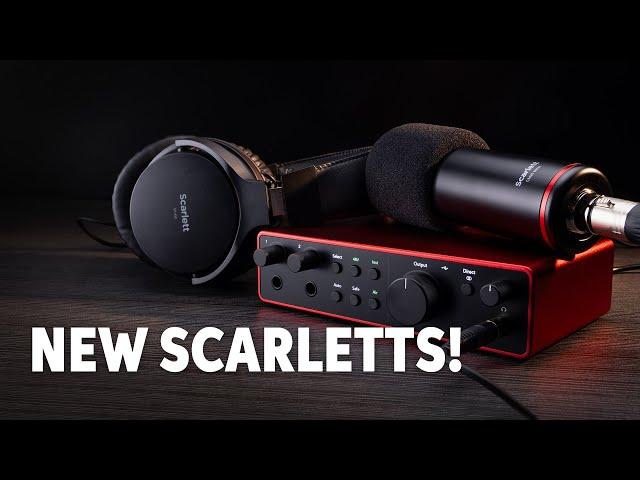 Focusrite Scarlett Audio Interfaces: 4th Gen Arrives!