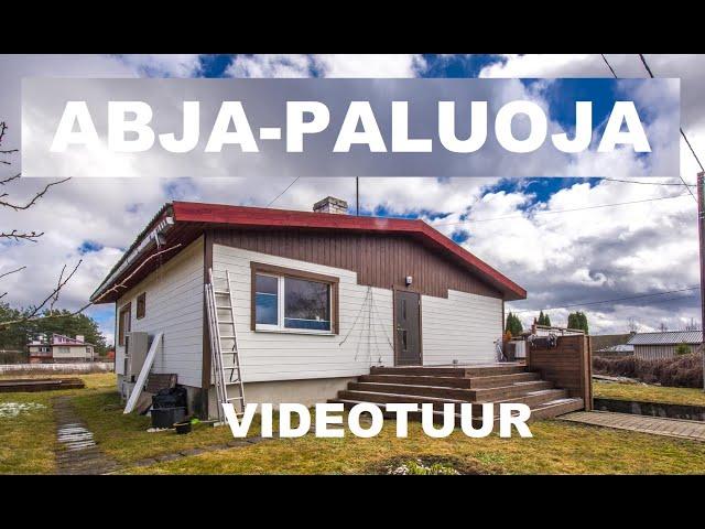 MAJA ABJA-PALUOJAL. JÄRV 100m. VIDEOTUUR. Maakler Mario Karro.