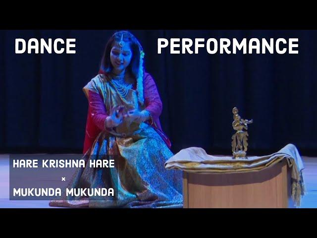 DANCE PERFORMANCE IN MEDICAL COLLEGE  | MUKUNDA MUKUNDA | HARE KRISHNA HARE | DOCTOR DEVOTEE