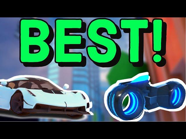 Top 10 BEST Jailbreak Vehicles! | Roblox