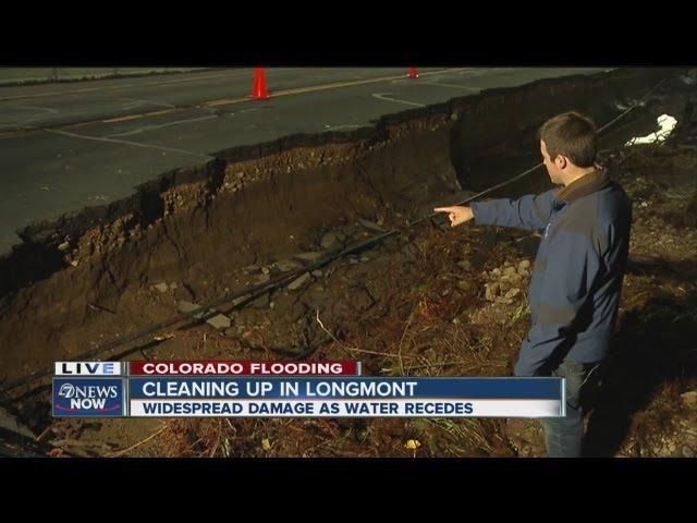 Widespread flood damage in Longmont