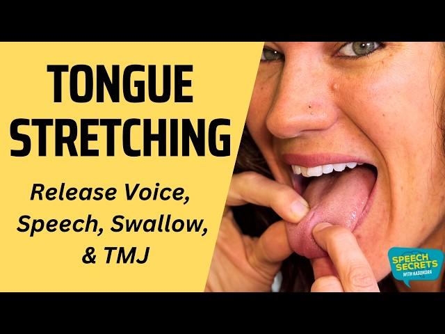 Tongue Stretches for Speech & Swallowing | Improve Flexibility & Reduce Tension